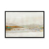 Lake in the Fog | Framed Canvas