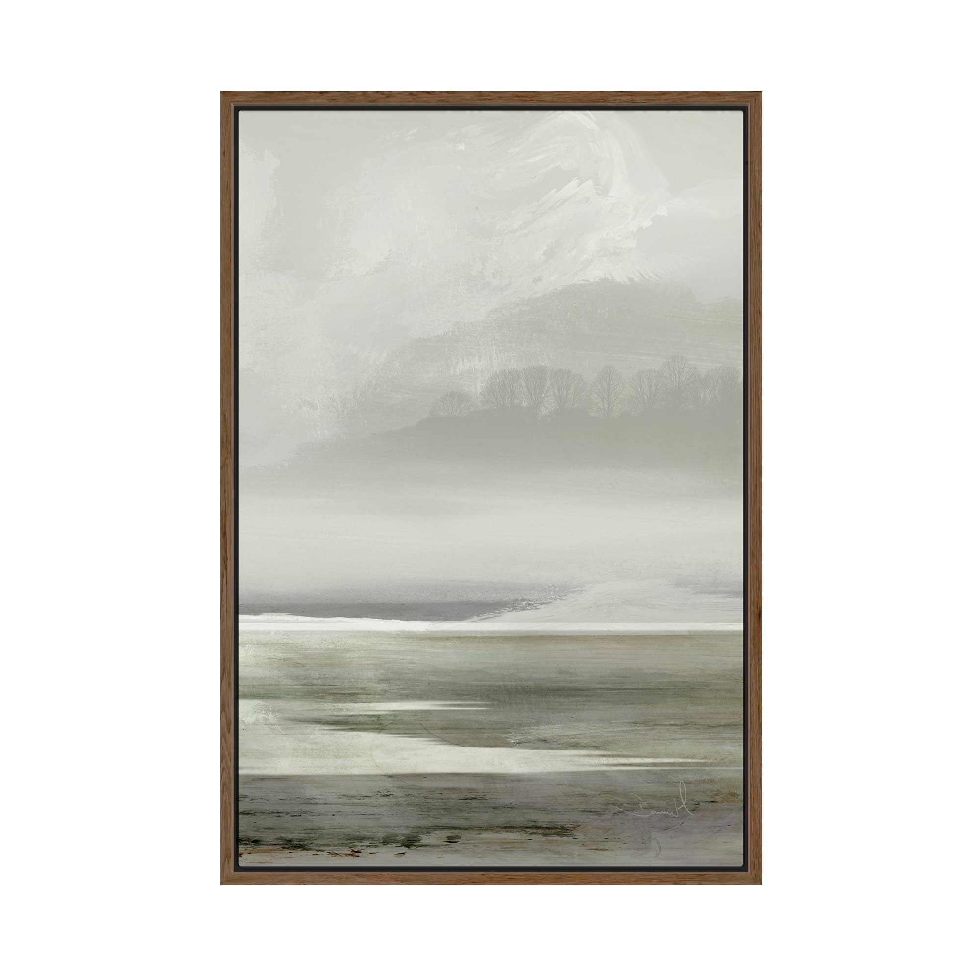 Lakes No2 | Framed Canvas