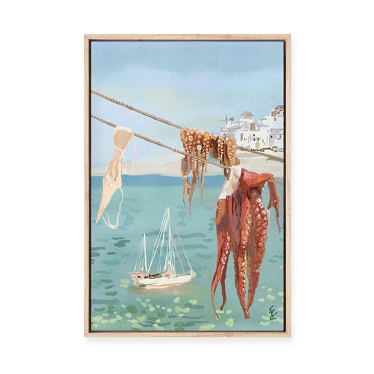 Laundry | Framed Canvas