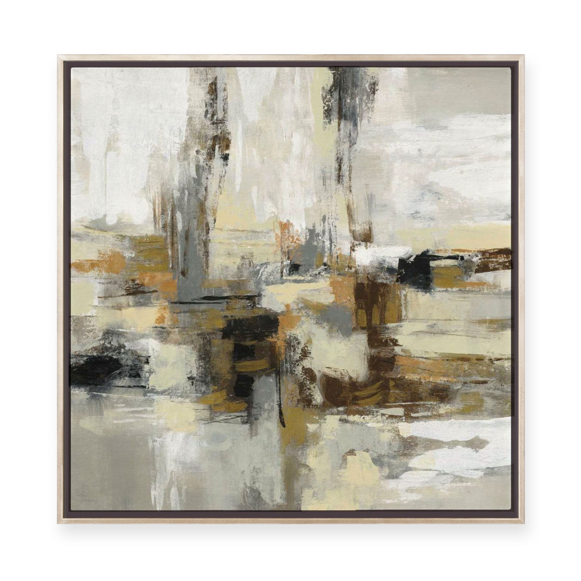 Lava and Steam | Framed Canvas