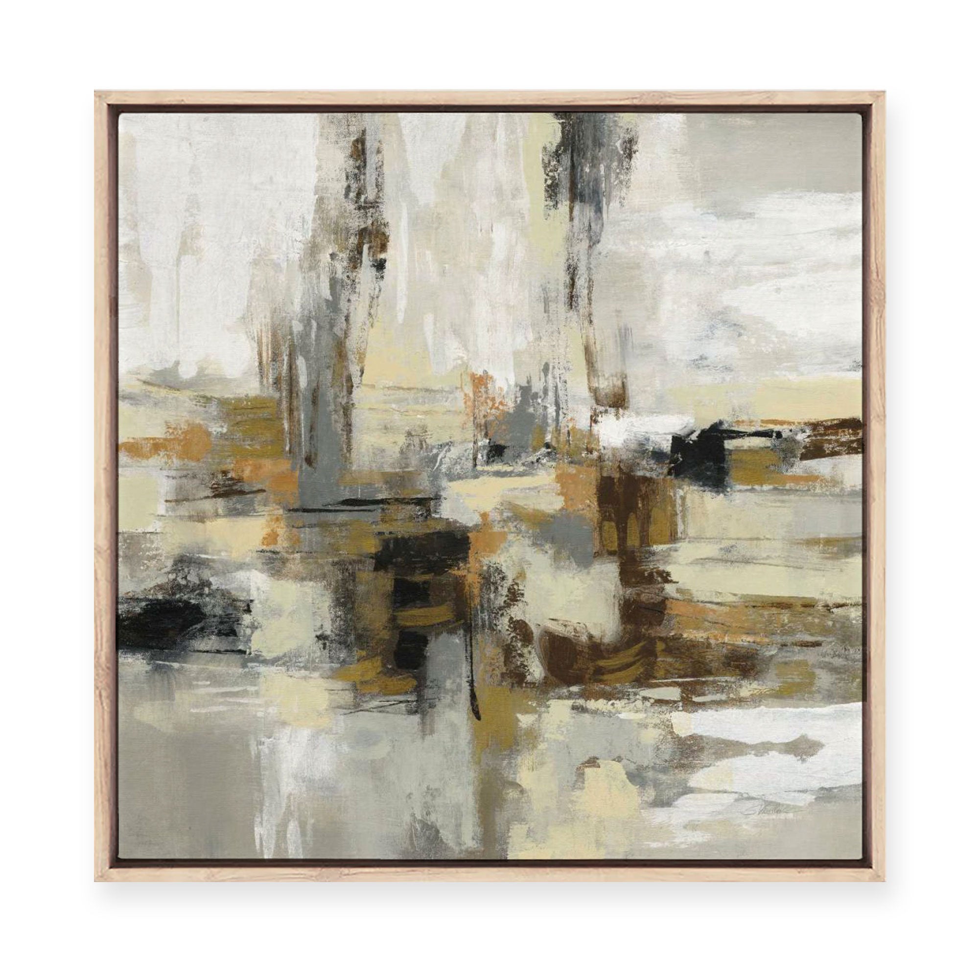 Lava and Steam | Framed Canvas