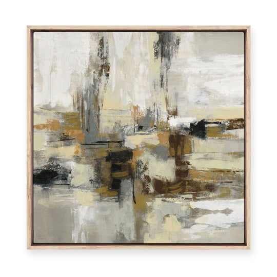 Lava and Steam | Framed Canvas