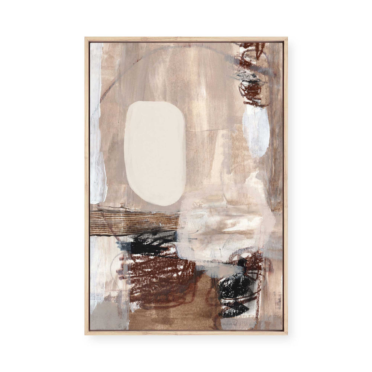 Layers of Dust II | Framed Canvas