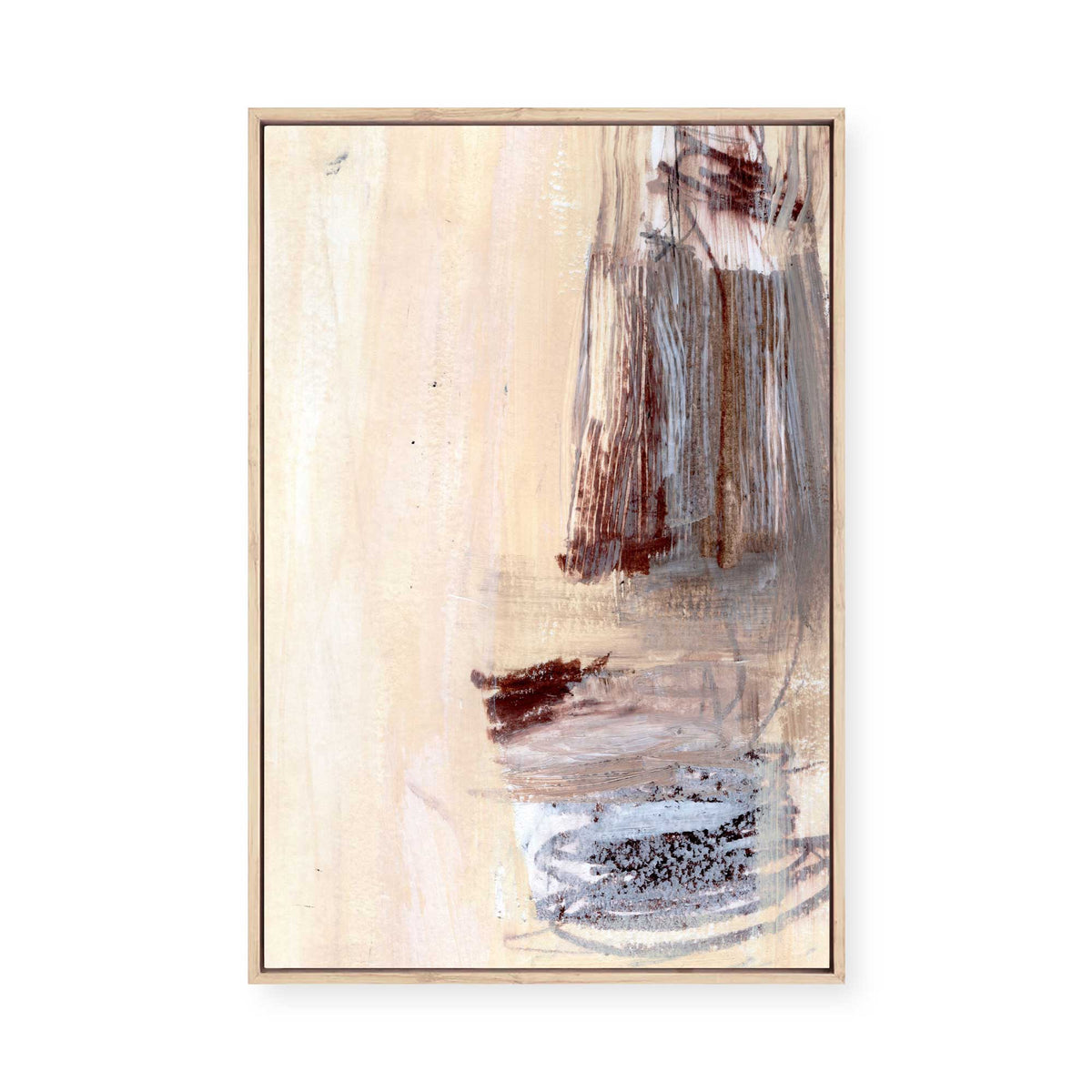 Layers of Dust I | Framed Canvas
