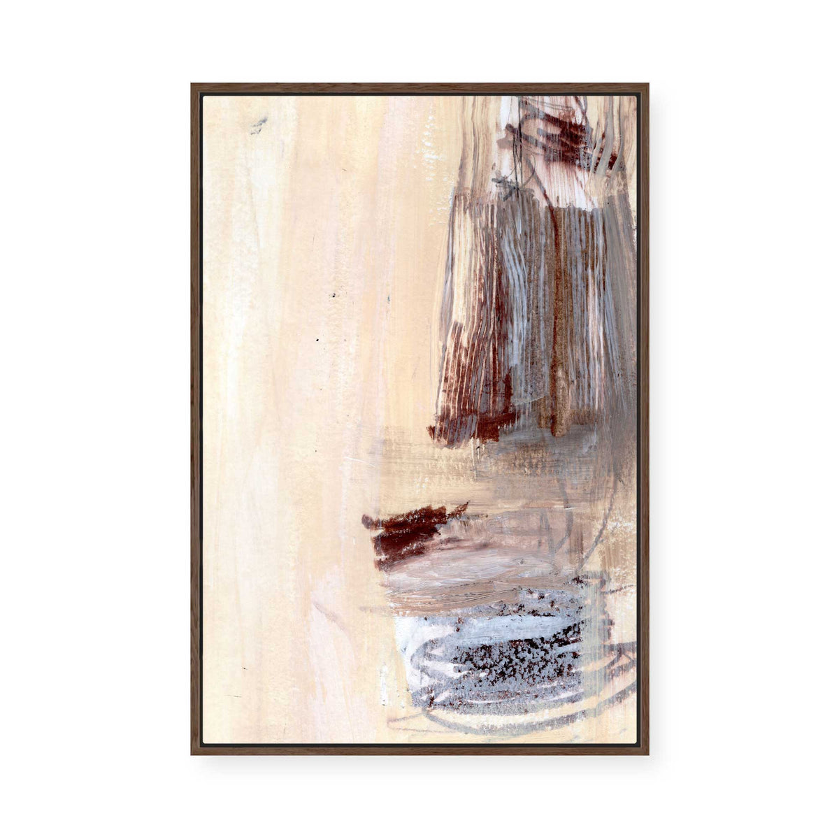 Layers of Dust I | Framed Canvas