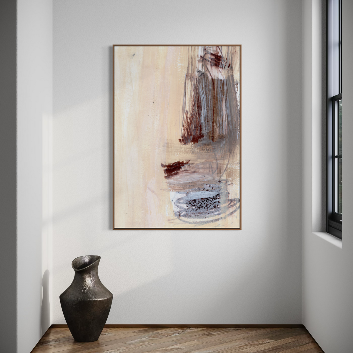 Layers of Dust I | Framed Canvas