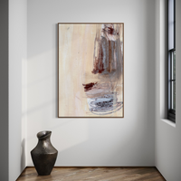 Layers of Dust I | Framed Canvas