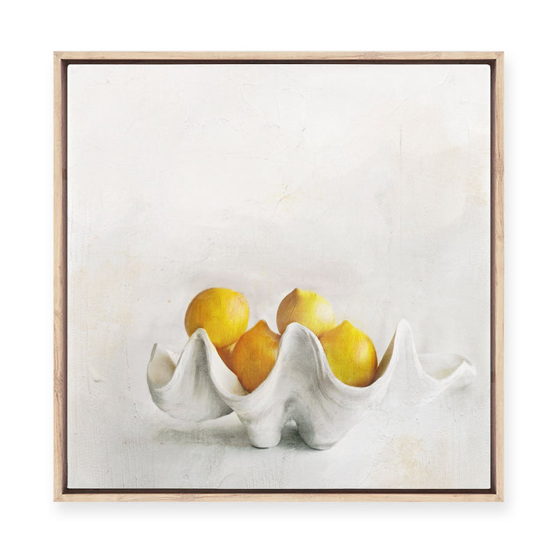 Lemons | Framed Canvas