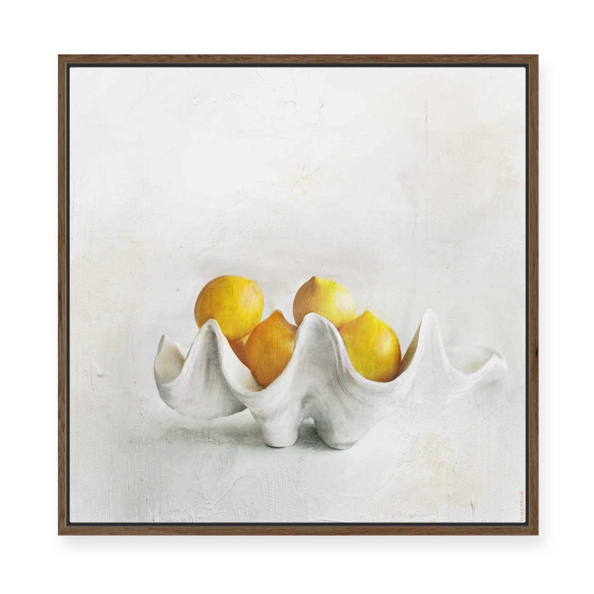 Lemons | Framed Canvas