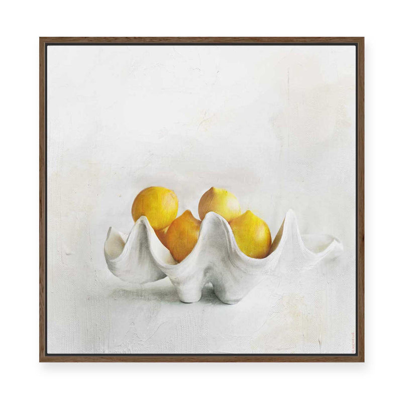 Lemons | Framed Canvas