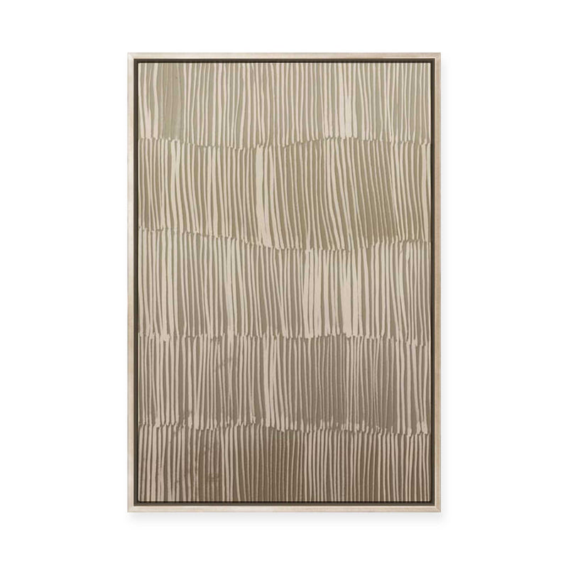 Linear Calm I | Framed Canvas