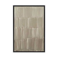 Linear Calm II | Framed Canvas