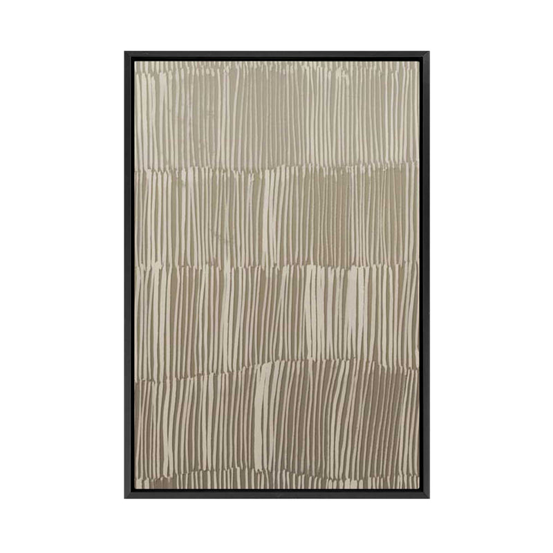 Linear Calm II | Framed Canvas