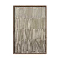 Linear Calm II | Framed Canvas