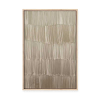 Linear Calm I | Framed Canvas