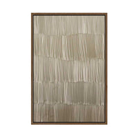 Linear Calm I | Framed Canvas