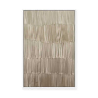 Linear Calm I | Framed Canvas