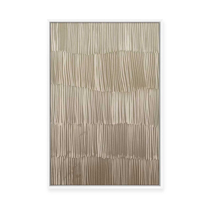 Linear Calm I | Framed Canvas