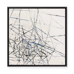 Linear Echoes | Framed Canvas
