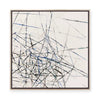 Linear Echoes | Framed Canvas
