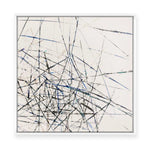 Linear Echoes | Framed Canvas
