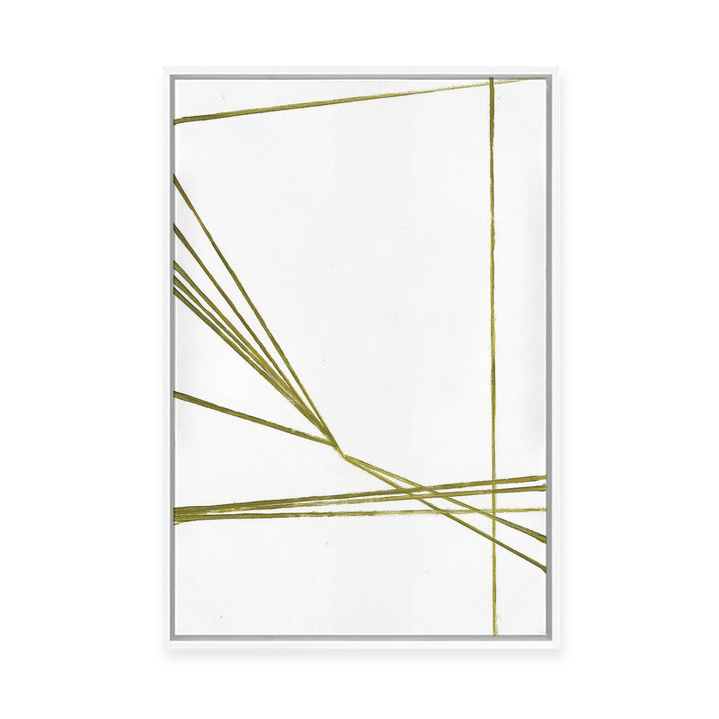 Lines Play | Framed Canvas