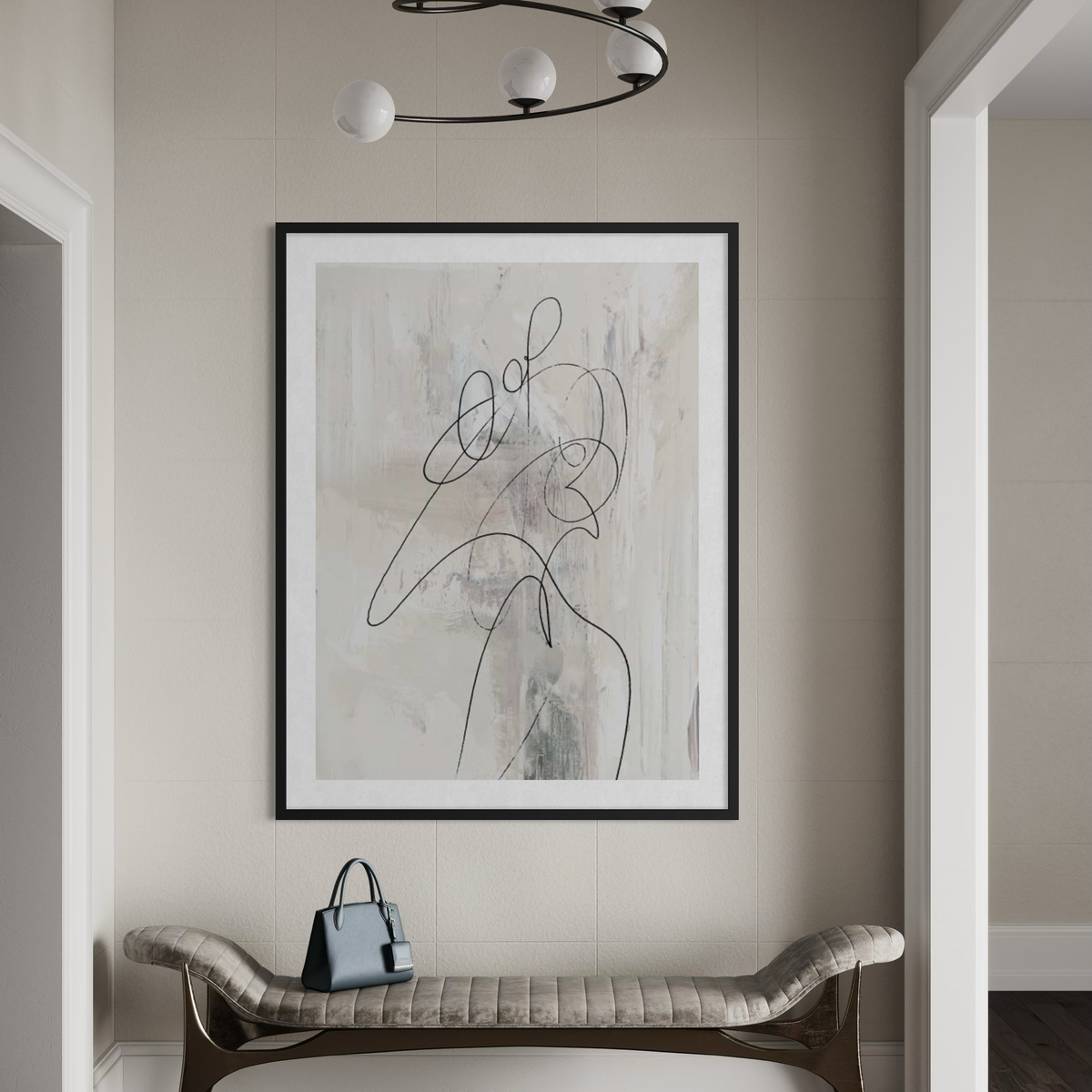 Lines of Serenity and Motion I