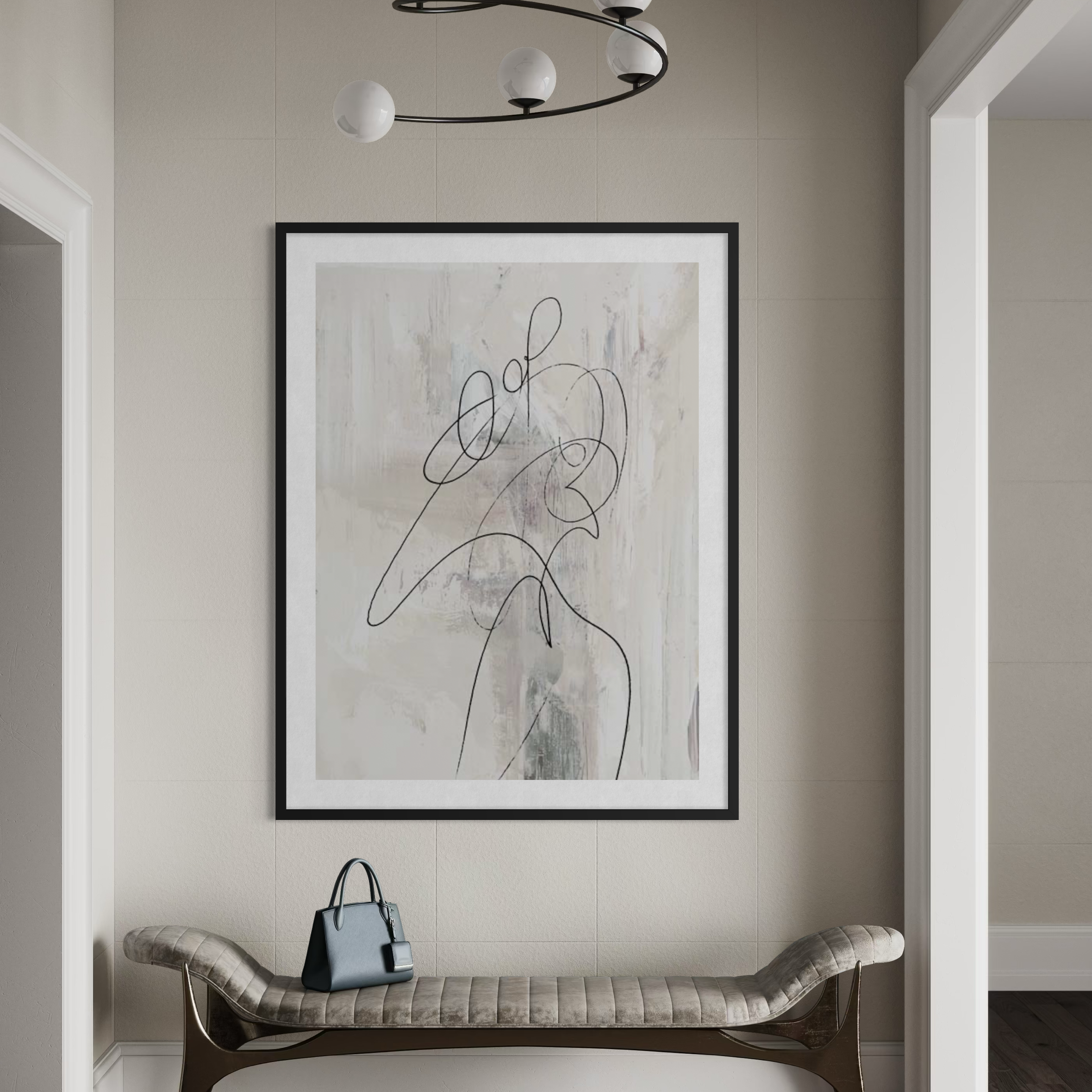Lines of Serenity and Motion I