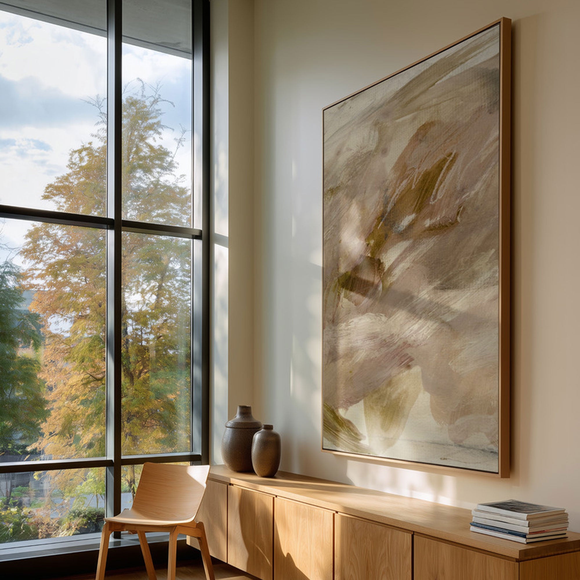 Lip Liner | Framed Canvas