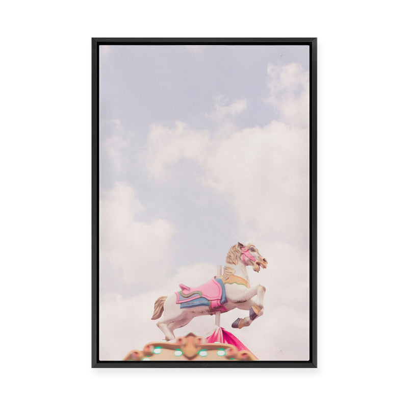 London Carousel | Framed Canvas