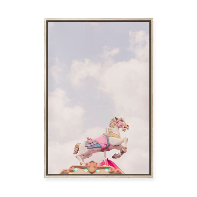 London Carousel | Framed Canvas