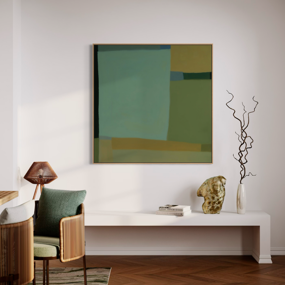 Loretta's View I | Framed Canvas