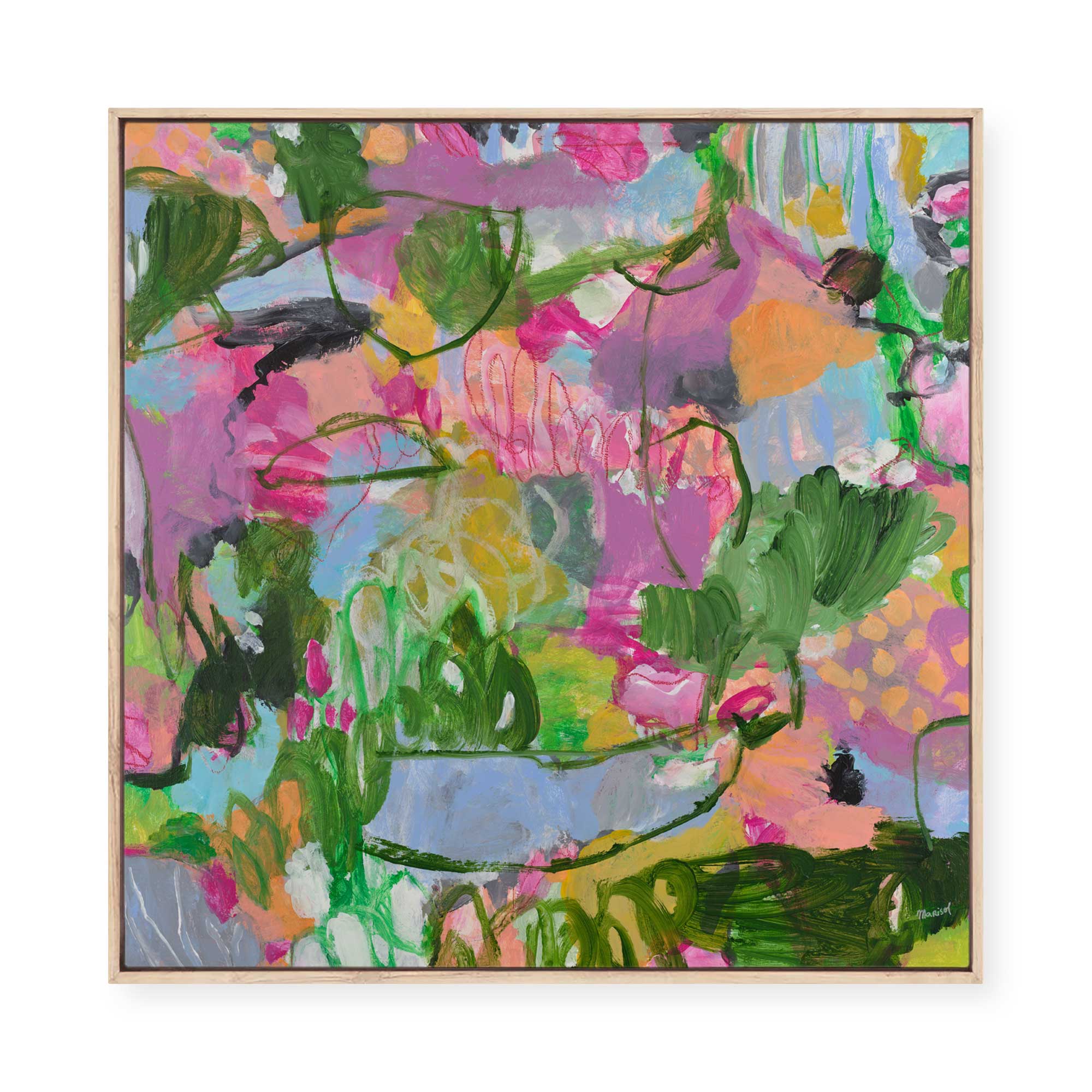 Maybe | Framed Canvas