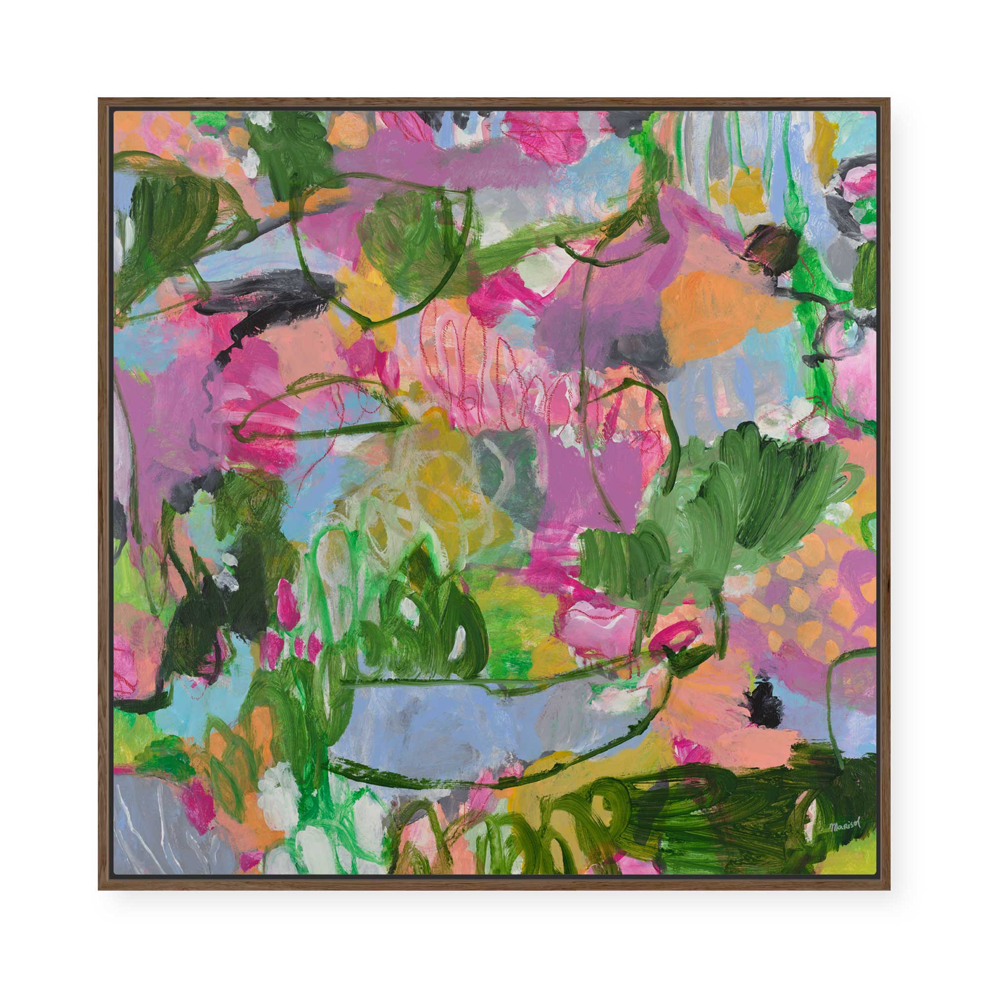 Maybe | Framed Canvas