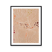 Majardi Jukurrpa (Hairstring Belt/Skirt or Tassel Dreaming) – Mina Mina No.1
