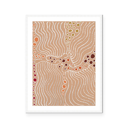 Majardi Jukurrpa (Hairstring Belt/Skirt or Tassel Dreaming) – Mina Mina No.1