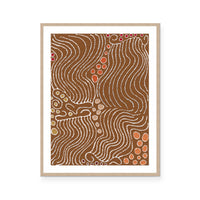 Majardi Jukurrpa (Hairstring Belt/Skirt or Tassel Dreaming) – Mina Mina No.2