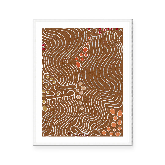 Majardi Jukurrpa (Hairstring Belt/Skirt or Tassel Dreaming) – Mina Mina No.2