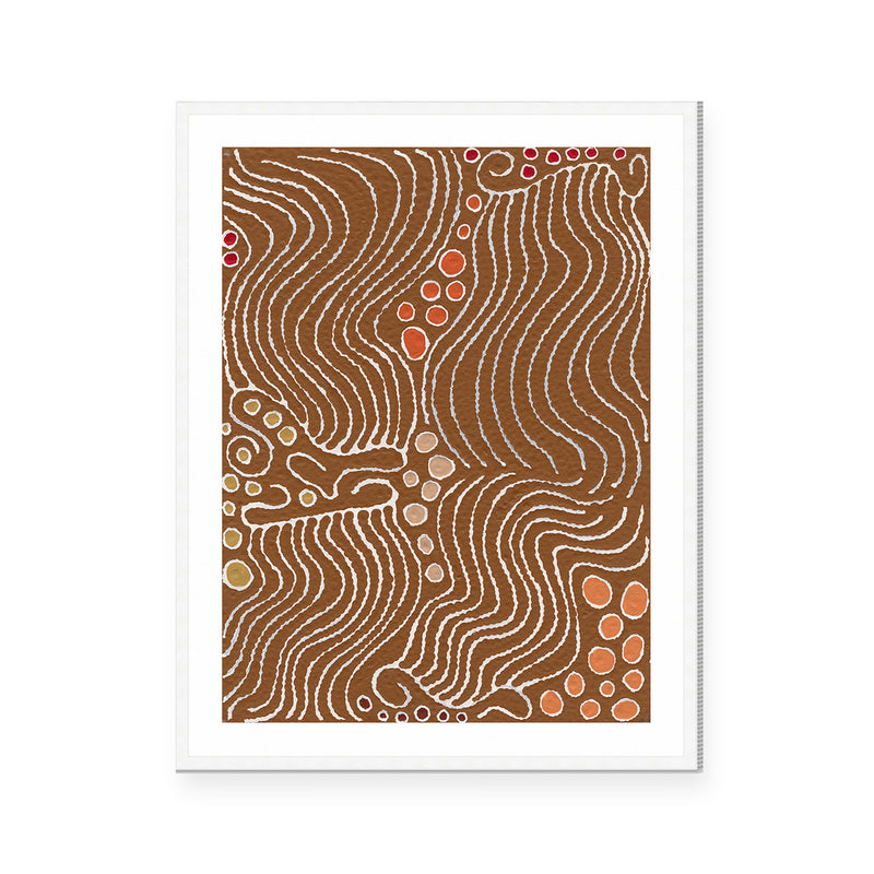 Majardi Jukurrpa (Hairstring Belt/Skirt or Tassel Dreaming) – Mina Mina No.2