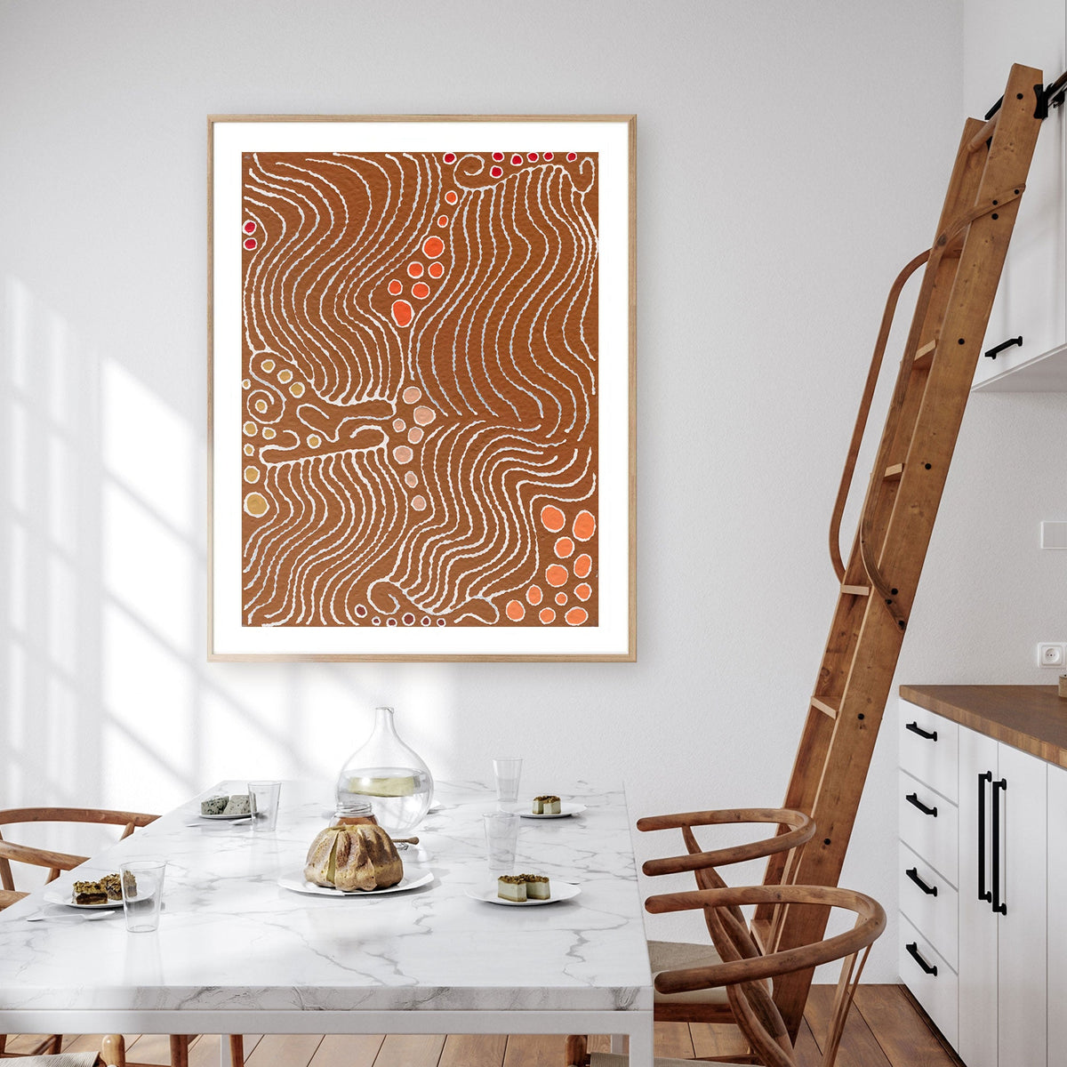 Majardi Jukurrpa (Hairstring Belt/Skirt or Tassel Dreaming) – Mina Mina No.2