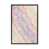 Majardi Jukurrpa (Hairstring Belt/Skirt or Tassel Dreaming) – Mina Mina No.4 | Framed Canvas Print
