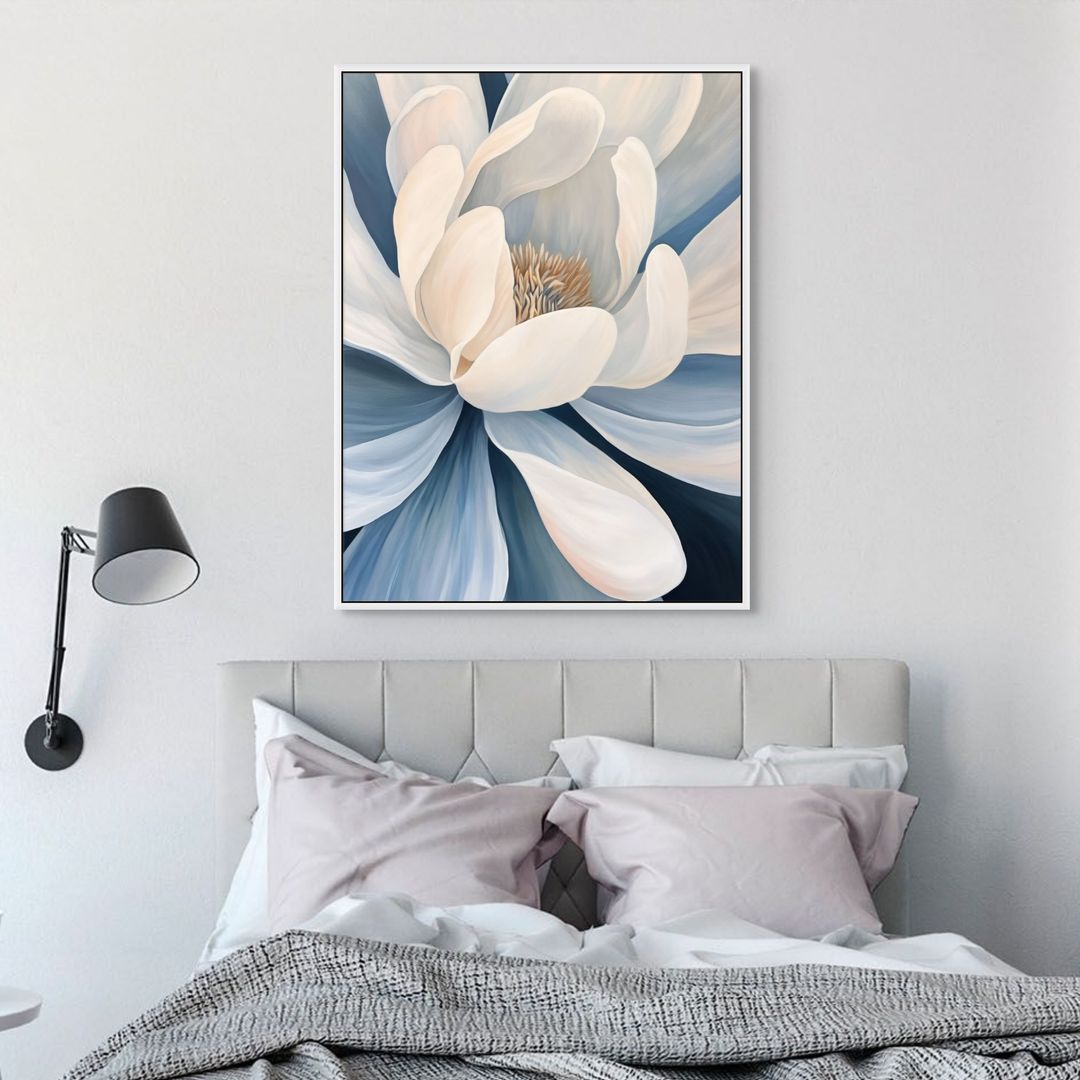 Magnolia Bloom | Framed Canvas