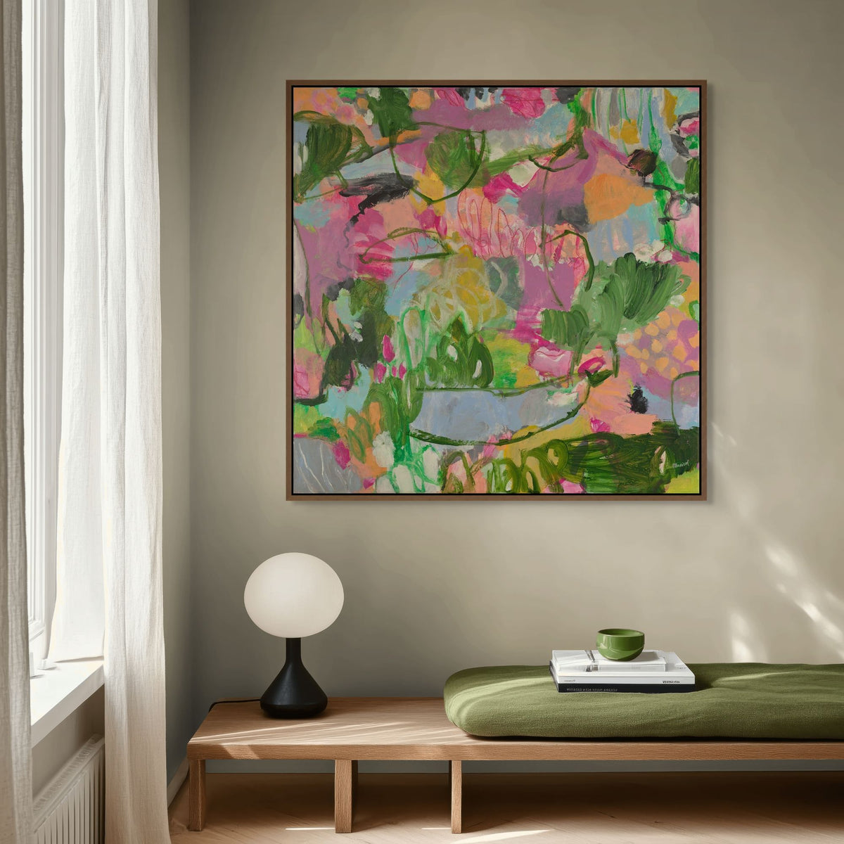 Maybe | Framed Canvas