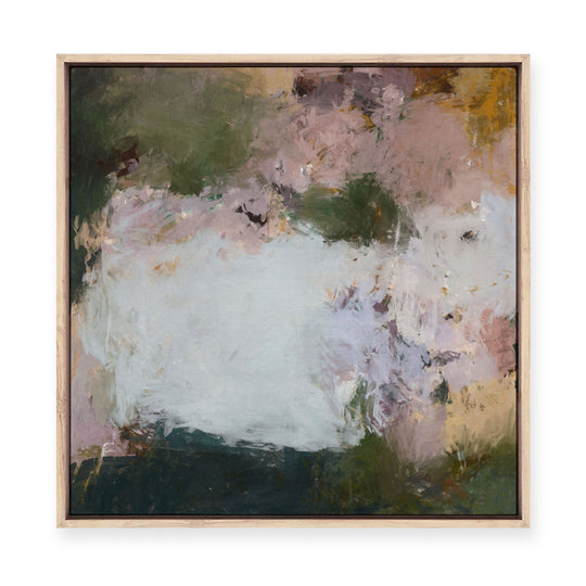 Meet Me in the Garden | Framed Canvas