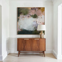 Meet Me in the Garden | Framed Canvas