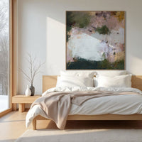 Meet Me in the Garden | Framed Canvas