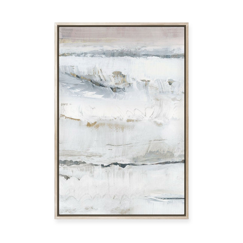 Melting Ice II | Framed Canvas