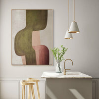 Metal Brushes I | Framed Canvas