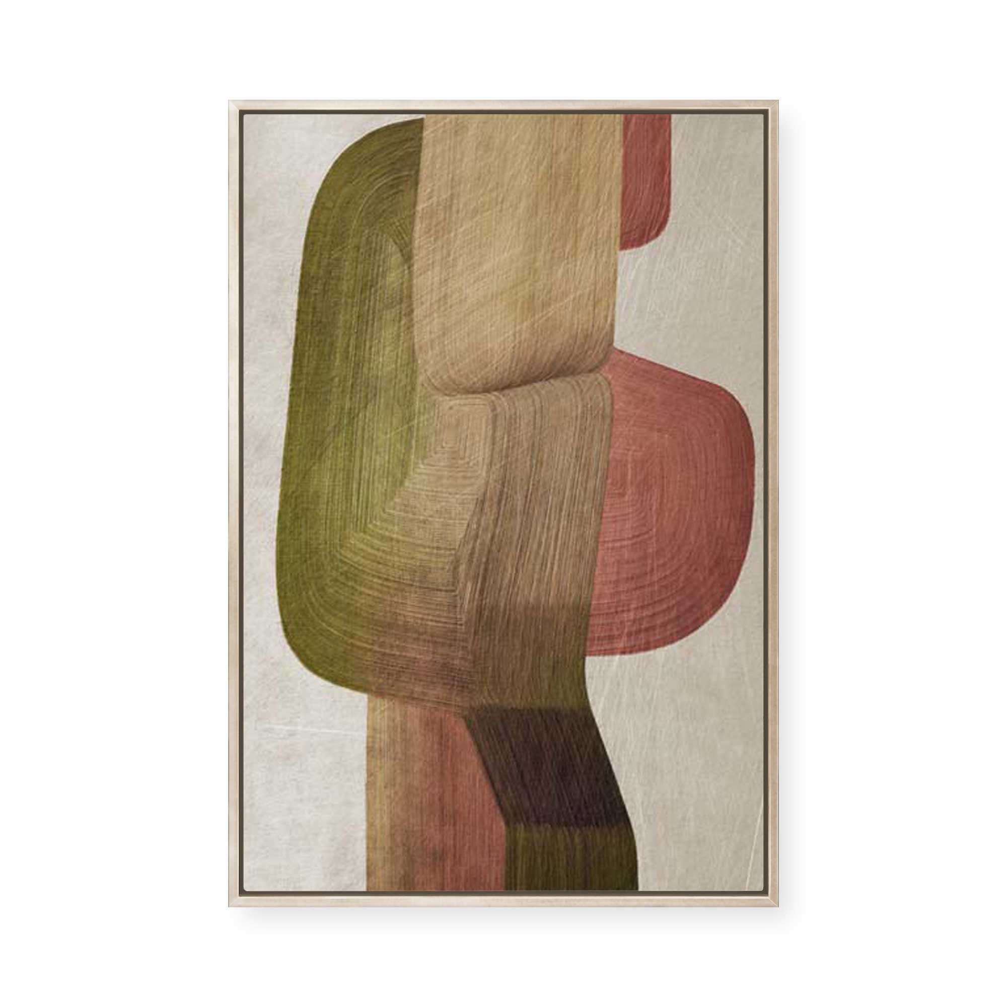 Metal Brushes II | Framed Canvas