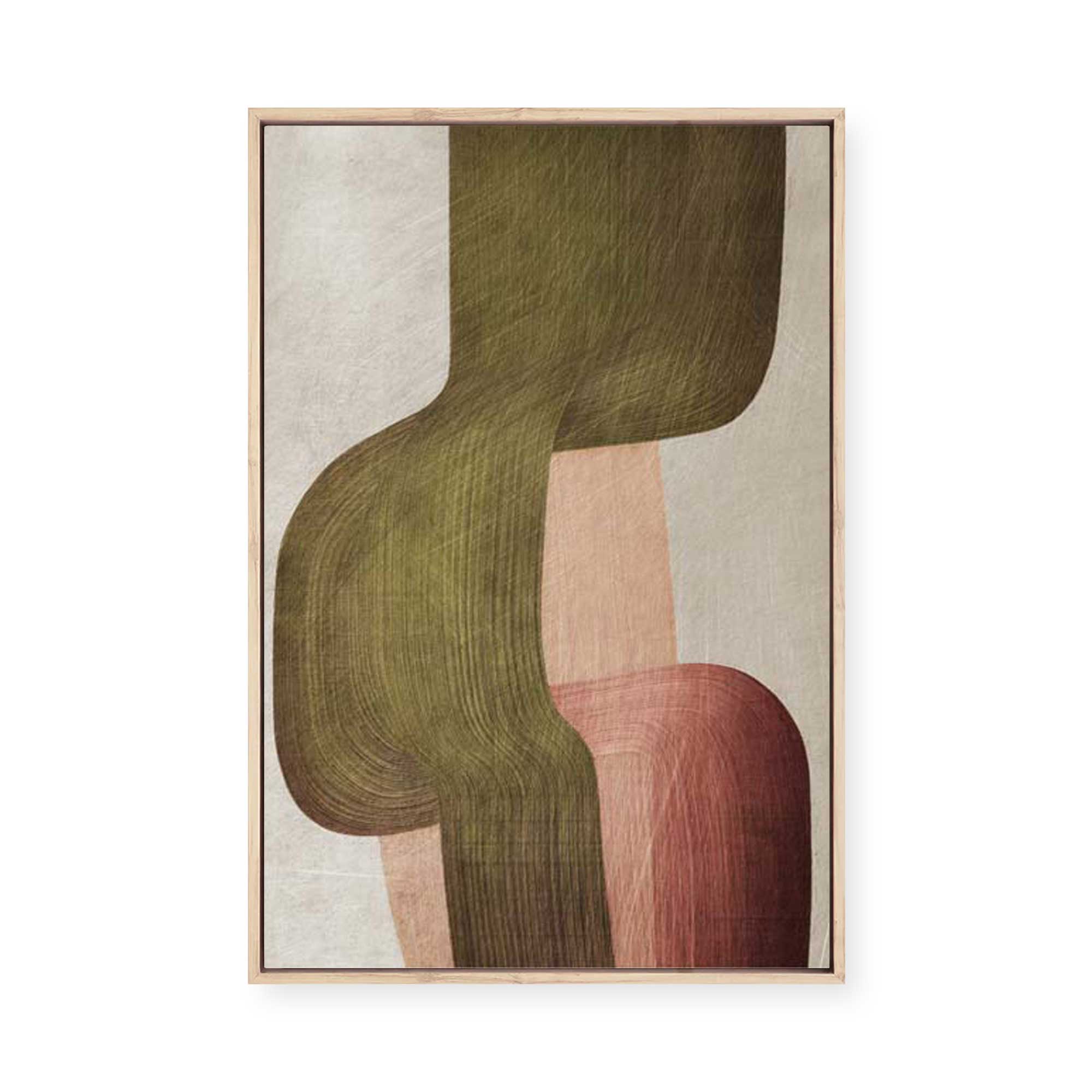 Metal Brushes I | Framed Canvas